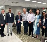 ap minister kondapalli srinivas met representatives of various organizations in new york