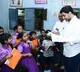Nara Lokesh inspects a school in Srikakulam