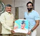 Manchu Vishnu showcased his artwork of AP CM Chandrababu