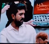 Ram Charan wax statue at Madame Tussaudes museum