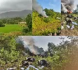2 pilots, engineer perish as chopper crashes in Pune; DGCA probes (Ld)
