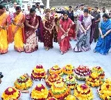 Telangana’s nine-day festival Bathukamma begins with gaiety