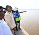 Chandrababu inspects Bandar Port