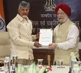 Andhra CM meet Union Ministers, discuss key projects