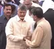 Chandrababu and Nara Lokesh pays tributes to Ratan Tata mortal remains