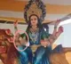 Durga idol vandalised in Nampally grounds