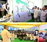 Chandrababu Naidu re-launches Amaravati project; sets three-year deadline
