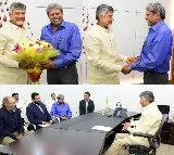 Chandrababu Naidu meets Kapil Dev; discusses proposed golf course clubs