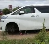 TDP Sensational Post on YS Vijayamma Car