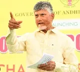 CM Chandrababu press meet at Rushikonda palace