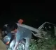 Car has crashed into a lake in Chhattisgarh