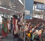 Metro Rail In Hyderabad Stopped
