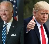 Posts of Joe Biden and Donald Trump on US Election