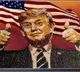portrait of us president donald trump with millets talent of visakha artist vijayakumar