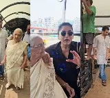 Archana Puran Singh takes her 94-year-old mother on a ferry ride