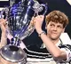 Sinner recieves the 'most special' ATP Year-End No. 1 trophy in Turin