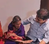 KTR visits Patnam Narendar Reddys residence