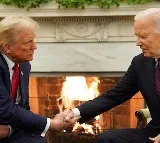 For the first time Donald Trump and Joe Biden meet at White House on Wednesday