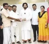 Tamil Nadu Telugu Peoples Foundation representatives meets Pawan Kalyan