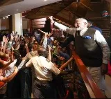 Modi received grand welcome in Nigeria