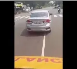 Kerala police fined a car owner who did not make way for ambulance