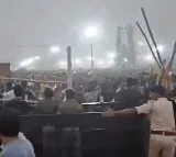 During the launch of the Pushpa 2 trailer the police conducted a lathi charge on those who threw slippers
