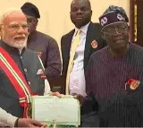 nigeria honours pm narendra modi with grand commander of the order of the niger award