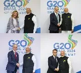 Macron to Meloni, PM Modi holds crucial meetings with world leaders during Rio G20 Summit