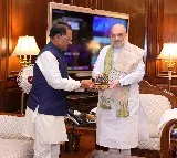 Chhattisgarh CM Sai briefs HM Amit Shah on progress in Maoist-affected areas