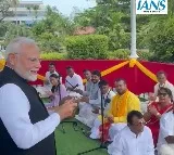 PM Modi joins Ram Bhajan in Guyana's capital during historic visit