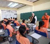 PM Modi visits Saraswati Vidya Niketan School, hails Swami Akasharananda Ji for deepening India-Guyana cultural connect