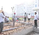 CM Revanth Reddy inspects Telangana Thalli statue works