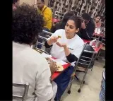 People ignores Nayanthara and her husband in a Delhi restaurant