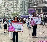 Mumbai Girl Holds Placard In Search Groom At Hotel Taj