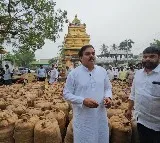 Minister Nadendla Manohar visits Rythu Seva centers in Krishna district