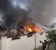 Three-story building collapses as fire rages in Hyderabad plastic factory