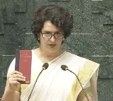 'I am very happy today',  Priyanka Gandhi takes oath as Lok Sabha MP