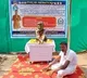 Former HomeGuard Protest With CM Revanth Reddy Statue In Bellampalli