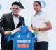 Jay Shah and Harmanpreet Kaur unveil India’s new ODI jersey ahead of Australia tour