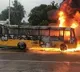 fire accident in college bus