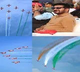 IAF's Suryakiran Aerobatic Team dazzles Hyderabad skies