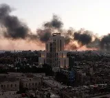 USA on Sunday struck dozens of the ISIS targets inside Syria