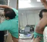 fight between a bank manager and a customer at a Union Bank in Ahmedabad has gone viral