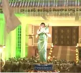 CM Revanth Reddy Unveils Telangana Thalli Statue
