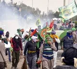 Farmers paused walk to Delhi after Haryana Police used tear gas and water cannons