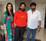 Allu Arjun Went Megastar House For Lunch