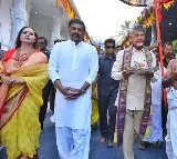 Chandrababu Suggested Megha Krishna Reddy to Adopt Gudlavalleru Mandal