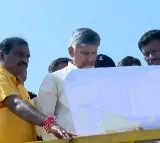 Andhra Pradesh CM Chandrababu Inspects Polavaram Construction Works