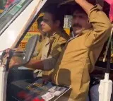KTR Drives Auto to Telangana Assembly in Protest