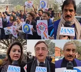 Ambedkar row: INDIA bloc stages protest march against HM Shah; slams BJP's 'diversionary tactics'